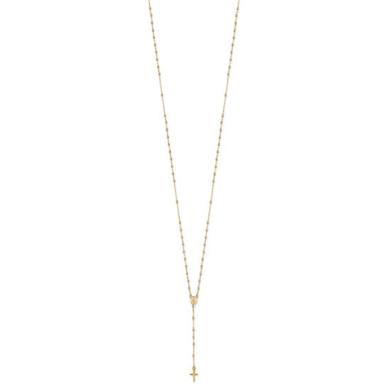 14ky Gold Rosary Necklace