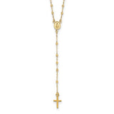 14ky Gold Rosary Necklace