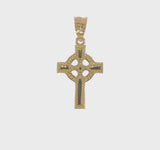 14ky Gold Celtic Cross Pendant