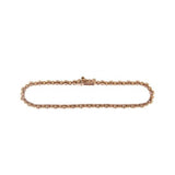 14kr Gold & Diamond Link Braclet