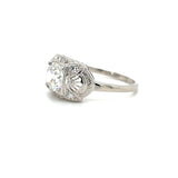 Estate 18K Diamond Filigree Ring