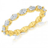 MTO – East-West Marquise Eternity Band (1.26ctw Diamonds)
