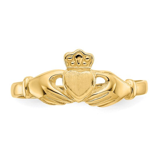 14ky Gold Claddagh Ring